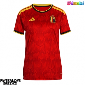 Belgie Dámské Domácí Dres MS 2026 Krátký Rukáv